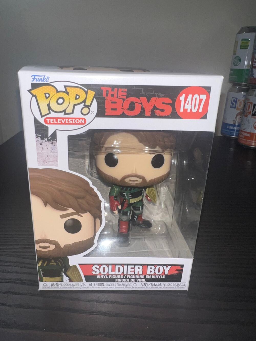 Soldier Boy The Boys Funko Pop #1407 Television Comic Graphic Novel Ackles Vinyl